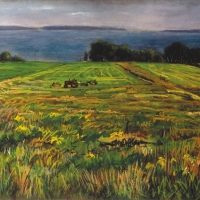 97-Tractor-in-a-Field-1970s-Kalman-Aron