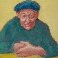 5-French-Peasant-in-a-Blue-Hat-Kalman-Aron