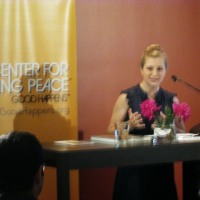 Susan Beilby Magee at the Center for Living Peace
