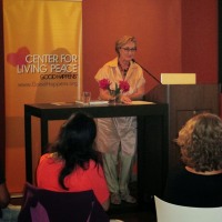 Susan Beilby Magee at the Center for Living Peace