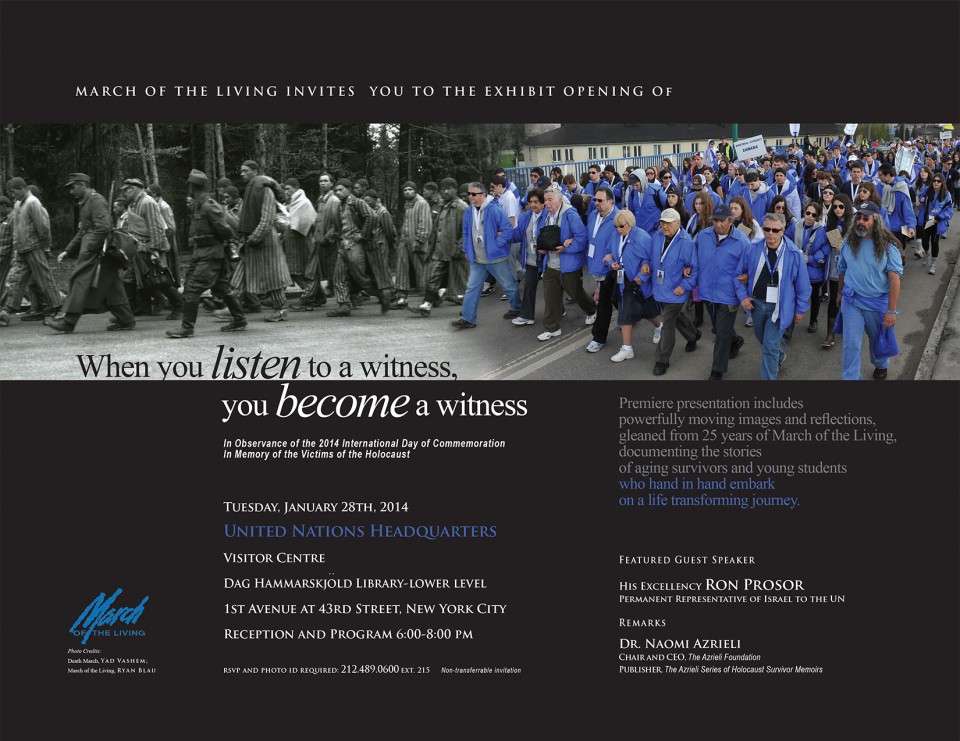 March of The Living 2014